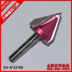 GV-6*22*60 3D雕刻刀/V型雕刻刀/三維刀/倒角刀/3DV型刀/修邊刀